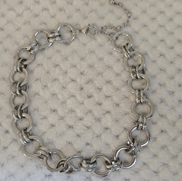 MOBIUS Jewelry - SILVER TONE NECKLACE MOBIUS, Gift Boxed #4